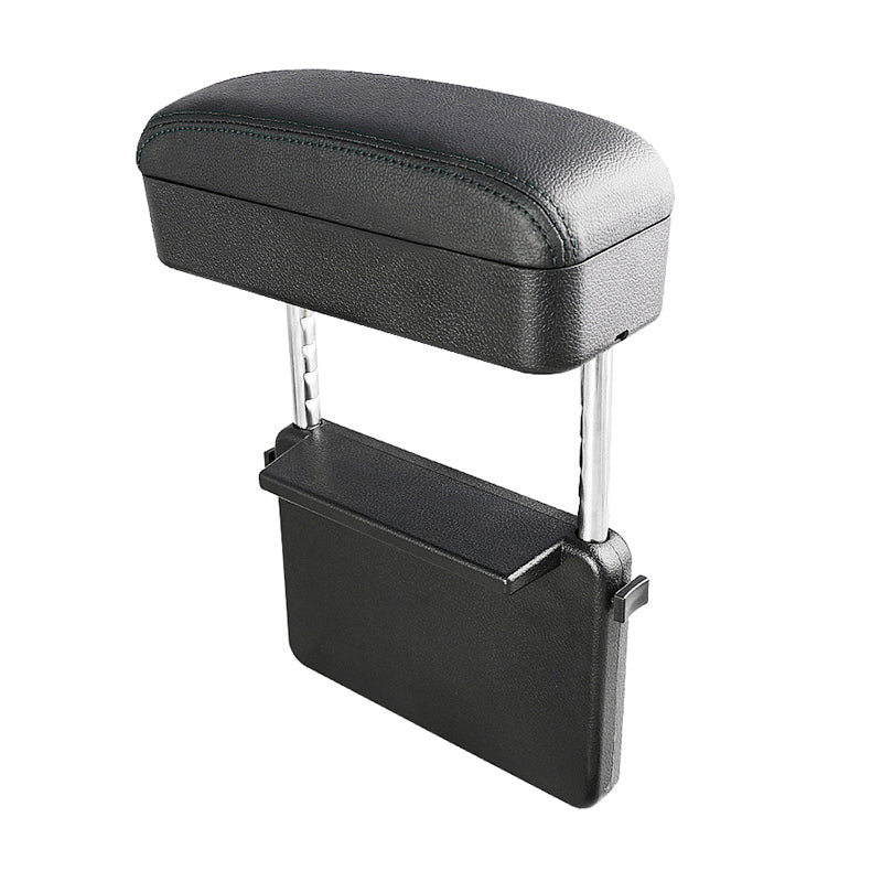 Adjustable Car Armrest Organizer Pad & Elbow Support Extender for Central Console - Universal Fit for Most Vehicles