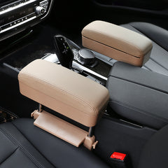 Adjustable Car Armrest Organizer Pad & Elbow Support Extender for Central Console - Universal Fit for Most Vehicles