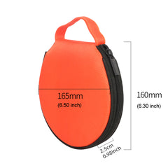 Portable CD/DVD Case Holder – 20 Disc Capacity Oxford Fabric Storage Wallet for Car, Home & Travel