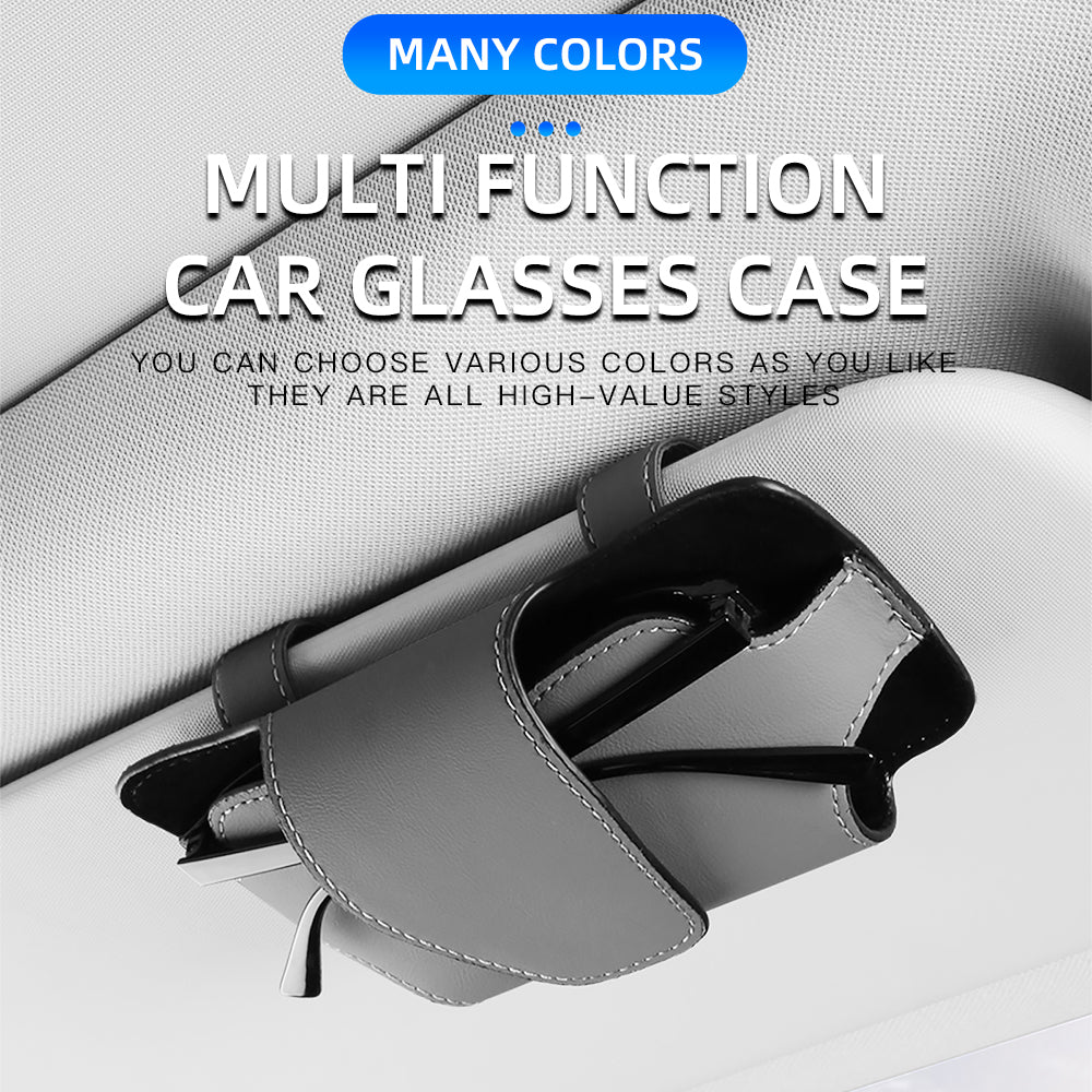 Car Sun Visor Sunglasses Holder-OOLVS-CA006-3034-0